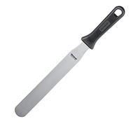 Westmark Paletta da pasticcere professionale, Dritta, Flessibile, Dimensioni lama: 3,5 x 25,5 cm, Lunghezza: 38,5 cm, Acciaio inox/Plastica, Master Line, Nero/Argento, 31232270