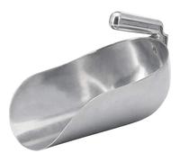 Westmark Paletta per mangimi/sacchi/pesatura/riempimento, con manico interno, capacità: 2600 ml (circa 2000 g di farina), alluminio, caricatore, argento, 90312291