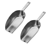 Westmark Palette da forno/pesatura/riempimento, 2 pezzi, capacità: 37 ml ciascuna (circa 35 g di farina), alluminio, Hygia, argento, 910122E3