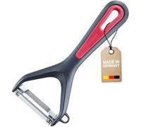 Westmark Pelaverdure/Pela-asparagi con punta, Gallant, Lama in acciaio inox, Con protezione per la lama, Colore: Nero/Rosso, 29072270