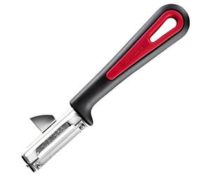 Westmark Pelaverdure universale con punta, Gallant, Lama in acciaio avvitata, Nero/Rosso, 290922E1