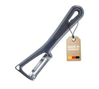 Westmark Pelaverdure universale con punta, Gentle, Lama in acciaio inox, Colore: Nero, 28012270
