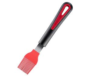 Westmark Pennello da cucina/arrosto, Lunghezza: 20,5 cm, Plastica/Silicone, Gallant, Nero/Rosso, 29162270