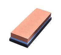 Westmark Pietra affilacoltelli con 2 lati per affilatura basic e di riparazione, con base in silicone, dimensioni: 18,5 x 6,7 x 3,1 cm, corindone, rosso/blu, 10152260