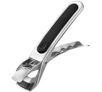 Westmark Pinza da forno con manico gommato, lunghezza 17,5 cm, acciaio/silicone, argento/nero, 10792270