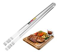 Westmark Pinza per barbecue e salsicce, Estremità ondulate, Acciaio inox, Dritto