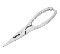 Westmark Pinza per crostacei, Acciaio inox, Lucidato, Lunghezza: 18,8 cm, Cammarus, Argento, 66132280