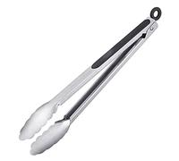 Westmark Pinza per Grigliare e Servire, Con Manici in Acciaio Inox e Impugnature Gommate, Lunghezza: 35 cm, Acciaio Inossidabile/Plastica, Classic Spezial Maxi, Argento/Nero, 16252270
