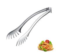 Westmark Pinza per spaghetti e buffet Pro - Pinze da cucina in acciaio inox - Innovative Pinze per spaghetti - Pinze da portata per pasta, insalata e asparagi - Argento, 29,5 cm