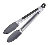 Westmark Pinze da portata, Con ganasce in silicone e manici gommati, Lunghezza: 27 cm, Acciaio inox/plastica/silicone, Classic Silicone Midi, Argento/nero, 16172270