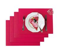 Westmark Placemats, 4 pieces, 45 x 32.5 cm, Polypropylene, Food safe, Wipeable,