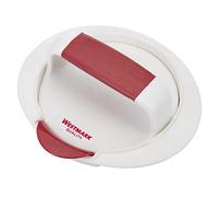 Westmark Pressa per hamburger con rialzino, Diametro interno 11,5 cm, Plastica, Bianco/Rosso, 62332260