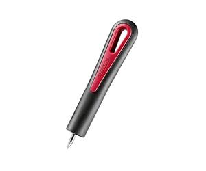 Westmark Punteruolo apriscatole, Lunghezza: 14 cm, Acciaio inox/Plastica, Gallant, Nero/Rosso, 291022E1