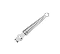 Westmark Raschietto per Limoni con Incisore, Lunghezza: 17,5 cm, Acciaio Inossidabile, Glory, Argento, 18302270