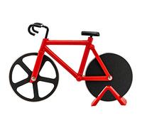 Westmark Rotella Tagliapizza, Design a Bicicletta, Con Supporto, Acciaio Inox/Plastica, Fuentez, Nero/Rosso, 13292260
