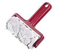 Westmark Rullo per biscotti Klausi, 7 fantasie, 17,2 cm, plastica, bianco/rosso