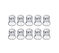 Westmark Salina, 10 pezzi, capacità: 40 ml ciascuno, vetro/ABS, cromato, Paris chrome, argento/trasparente, 630322E2