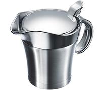 Westmark Salsiera termica con coperchio, Volume: 0,5 l, Acciaio inox/Plastica, Argento, 62242260
