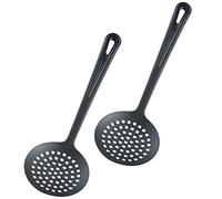 Westmark Schiumarola, 2 pezzi, Termo-resistente fino a 270 °C, PPA, Lunghezza: 32,2 cm, Gentle Plus, Nero, 285022E5