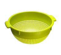 Westmark Scolapasta, Con Manici Incassati e Supporti per Fissaggio, Plastica, Verde mela, 2126221A