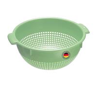 Westmark Scolapasta, con Manici Incassati e Supporti per Fissaggio, Plastica, Verde menta, 2126221M
