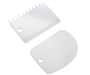 Westmark Set con spatola e paletta decorativa, 2 pz., Plastica, Bianco, 30852270