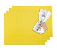 Westmark Set da tavola/Tovagliette americane, 4 Pezzi, 42 x 32 cm, Materiale sintetico, Giallo, Saleen Edition: Home,01210247150