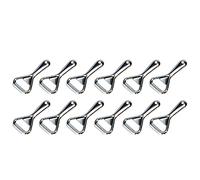 Westmark Set di 12 Apribottiglie per Bottiglie con Tappi a Corona, Acciaio/Metallo, Argento, 109422E3