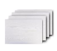 Westmark Set di 4 Tovagliette per la Tavola, 45 x 30 cm, Sintetico, Effetto Legno, Saleen Edition: Nature, Acero Bianco, 01059610150