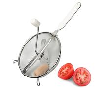 Westmark Set per Conserve, 1 Colabrodo + 1 Imbuto per Conseve, ABS/Legno/PP, Bianco/Argento, 119722E6