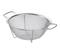 Westmark Setaccio Verticale - Setaccio in acciaio inox a maglia fine con base stabile e maniglie per trasportare, bordo largo, lavabile in lavastoviglie - ø 22 cm