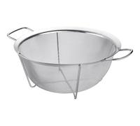 Westmark Setaccio Verticale - Setaccio in acciaio inox a maglia fine con base stabile e maniglie per trasportare, bordo largo, lavabile in lavastoviglie - ø 25 cm