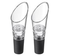 Westmark Simo beccucci per travasare - versatore per vino di alta qualità con ventilazione, accessorio adatto a molte bottiglie di vino, chiusura affidabile - plastica, acciaio inox, 2 pz.