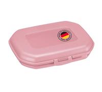 Westmark Snack Box Contenitore per Pane, con Chiusura a Scatto, Altezza 3.7 cm, Plastica, Mini, Rosa, 2351227P
