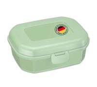 Westmark Snack Box Contenitore per Pane, con Chiusura a Scatto, Altezza 7.4 cm, Plastica, Maxi, Verde, 2352227M