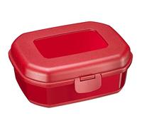 Westmark Snack Box Contenitore per Pane, Con Chiusura a Scatto, Altezza: ca. 7,4 cm, Plastica, Maxi, Rosso/Verde, Disponibile in Colori Assortiti, 23522270