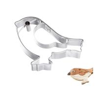 Westmark Sparrow Tagliabiscotti - Formine per biscotti in acciaio inossidabile - Formina precisa per biscotti, pasta e altro - Formine per biscotti di Pasqua e Natale, 8 cm