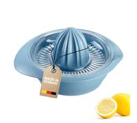 Westmark 3091227B Spremiagrumi con vaschetta, Plastica, Blu