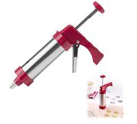 Westmark - Stampi da Cucina e siringa per Guarnizione, in Acciaio Inox, Argento/