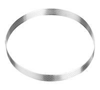 Westmark Stampi per Tartellette - Forme perfette per tartellette e quiche - Risultato di cottura uniforme grazie alla perforazione - Argento, Ø 20 cm, Cerchio, Ø 20 cm, 1 pezzo