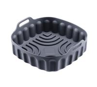 Westmark Stampo in Silicone Quadrato Mini per Friggitrice ad Aria - Inserto in silicone riutilizzabile per friggitrice ad aria, lavabile in lavastoviglie - 18,5 x 18,5 x 5 cm