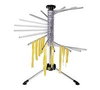 Westmark Supporto stendipasta, con 16 bracci, pieghevole, plastica/acciaio inox, altezza: 47 cm, Pasta Tree, argento/trasparente, 61332260