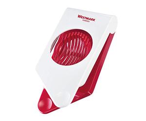 Westmark Tagliauova, plastica/acciaio inox, lunghezza ca. 18 cm, Famos, bianco/rosso, 11862260
