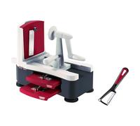 Westmark Tagliaverdure a spirale per spaghetti di verdure e spirali di frutta, 3 inserti Spiromat e pelapatate Gallant, 113322E6