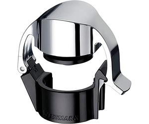 Westmark Tappo per champagne/bottiglie, plastica, Casco, argento/nero, 60022280