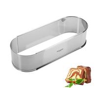 Westmark Teglia da forno ovale, Estensibile, Acciaio inox, Argento, 31352260