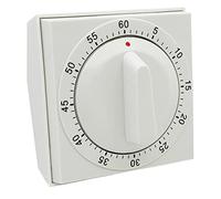 Westmark Timer, Meccanico, per 60 Minuti, Look retrò, Plastica, retrò, Bianco, Nero, 10982260