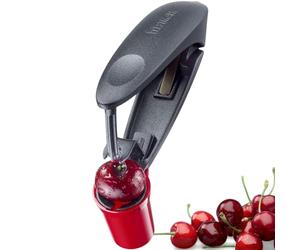 Westmark Toglinoccioli Kerni - Strumento Premium per Snocciolare Le Ciliegie Facilmente, Ottimo per Torte e Dolci Spuntini con Ciliegie Fresche - Alluminio