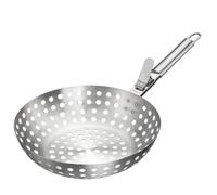 Westmark Wok per grigliare - ideale per preparare grandi quantità di deliziose verdure alla griglia, resistente, lavabile in lavastoviglie - acciaio inox