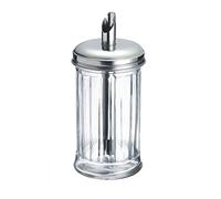 Westmark Zuccheriera, Capacità: 300 ml, Vetro/Acciaio inox, New York, Argento/Trasparente, 65242260